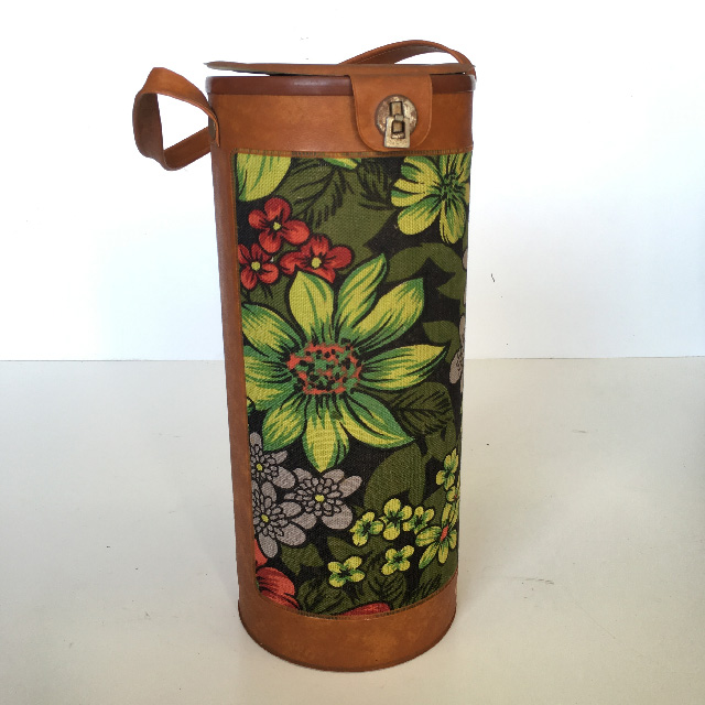 COOLER, Retro Floral Bottle Holder